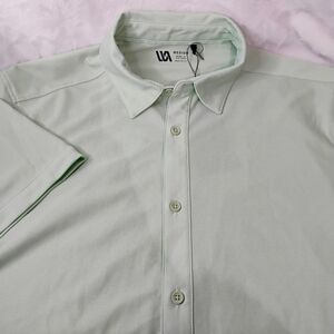 VRST Sage Green Mens Medium Button Short Sleeve Shirt NEW NWT Earth Tone G